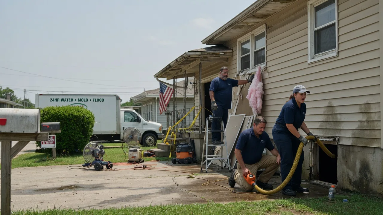 Water Damage Repair in Mcdonald, TN near me